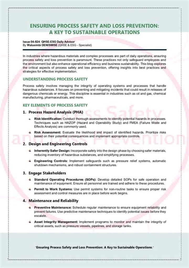 A Journey Into Safety And Loss