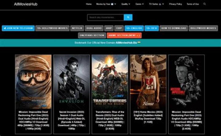 All Movie Hub 4U: Your Ultimate Destination for Movies and Series Streaming