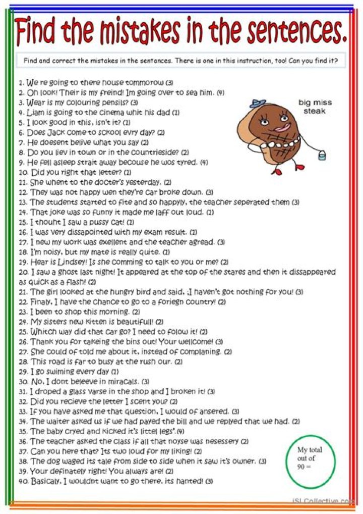 Can You Find the Mistake? A Comprehensive Guide to Identifying Errors in Writing