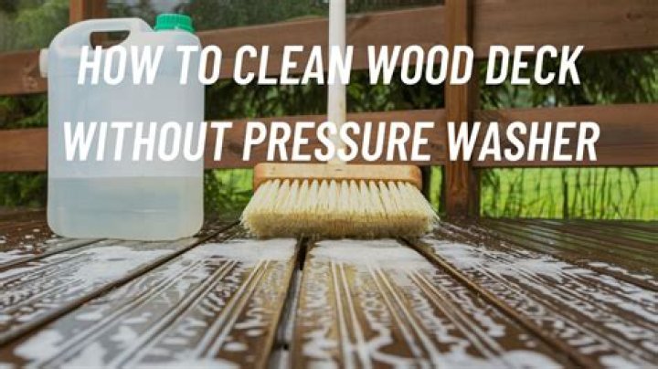 Clean Wood Deck Without Pressure Washer: A Comprehensive Guide