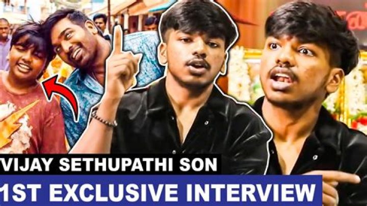 Discover The Identity Of Vijay Sethupathi's Son