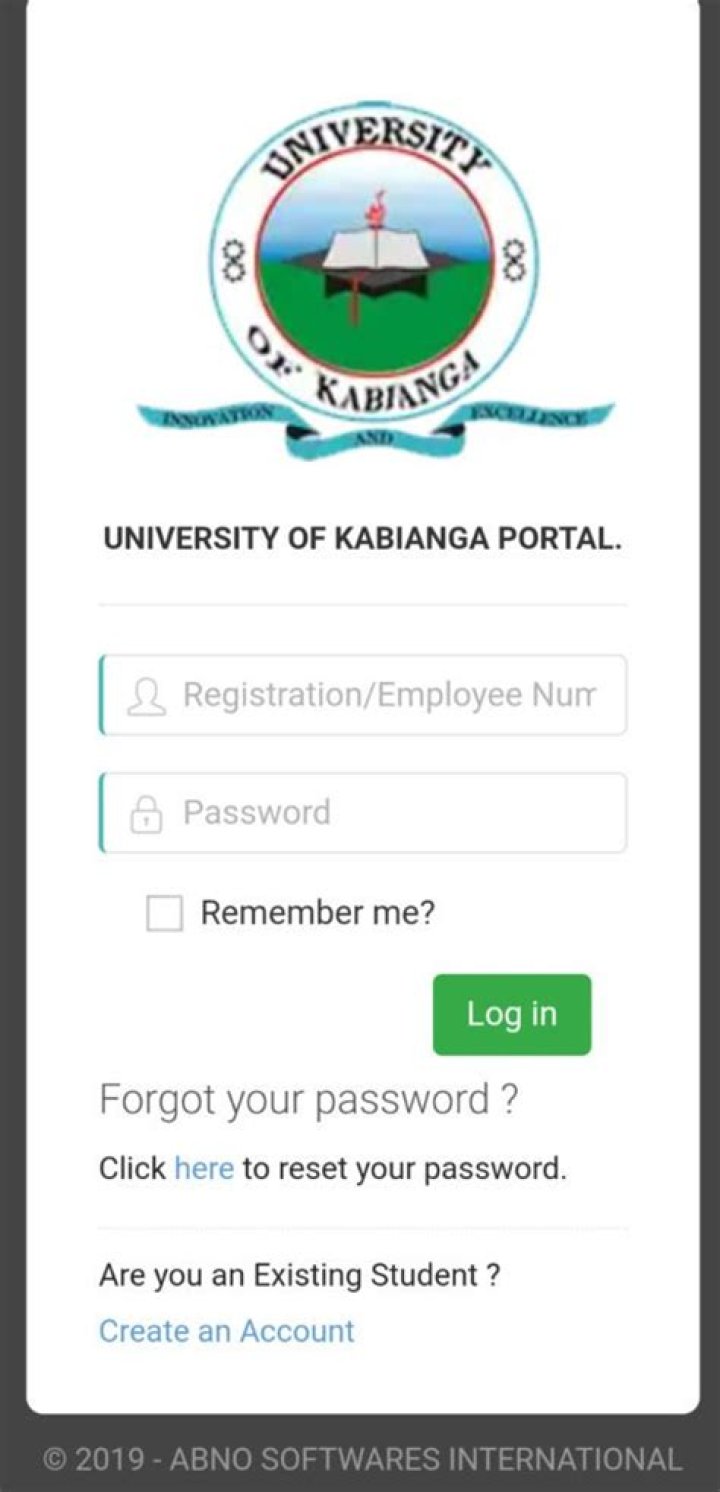 Discover The University Of Kabianga Students Portal