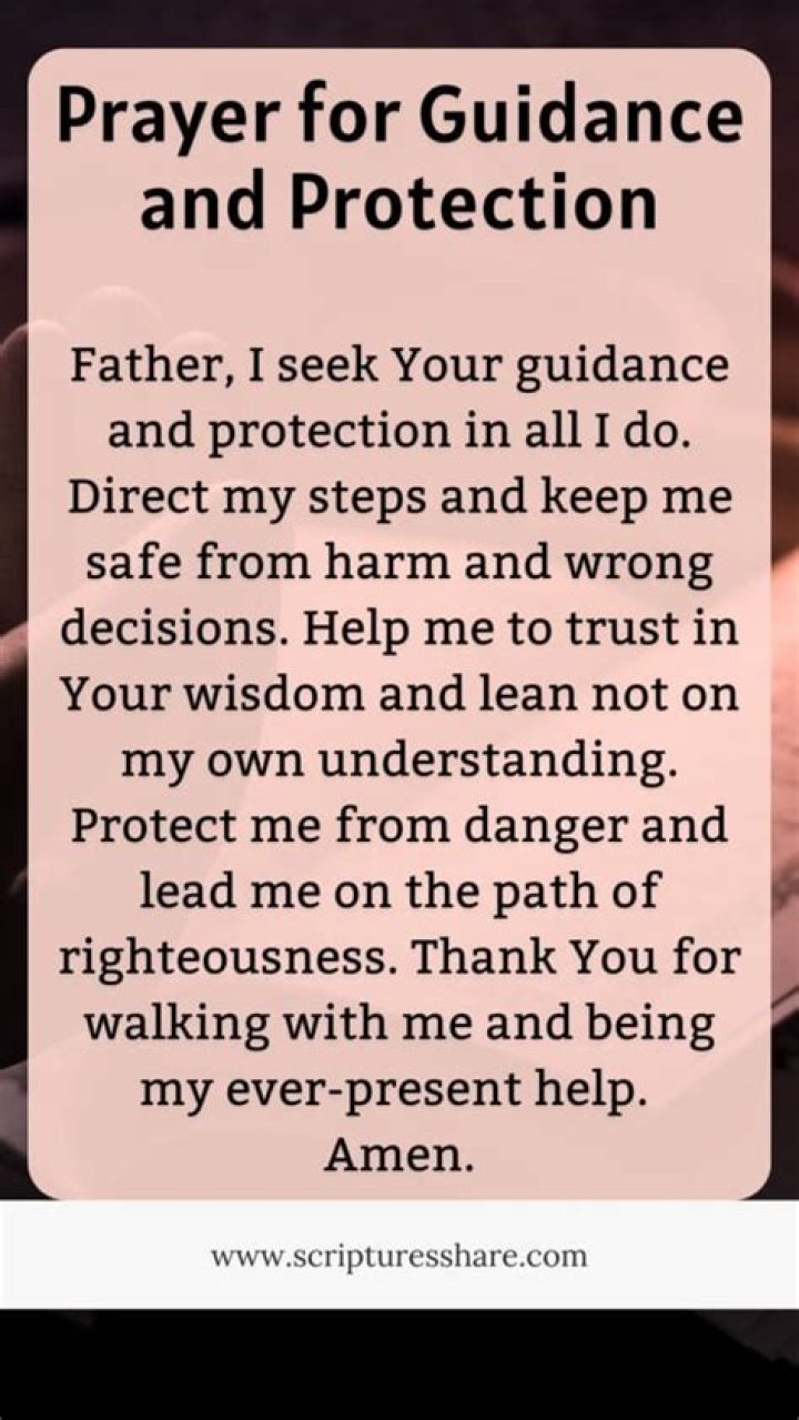 Divine Guidance And Protection For Your Husband At Work