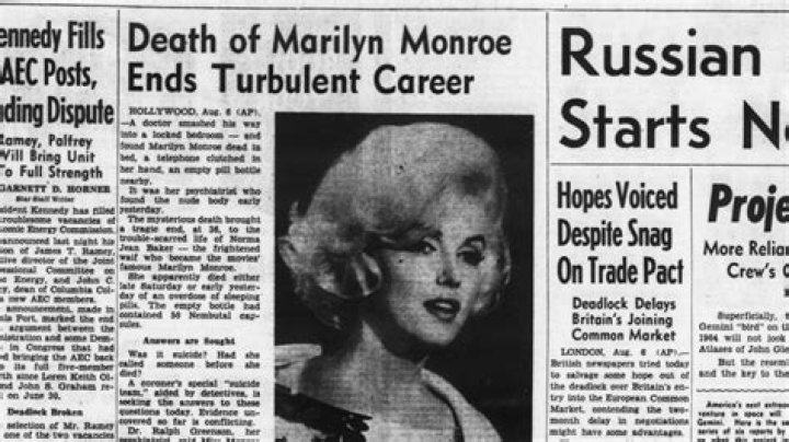 Exploring The Mystery Of Marilyn Monroe's Death