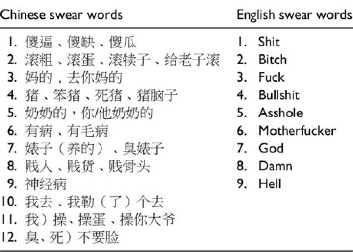 Fuck You in Chinese: A Comprehensive Guide to Understanding Chinese Swear Words