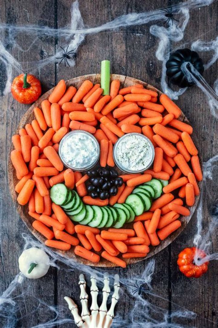 Halloween Veggie Tray: Spooky and Healthy Treats for Your Party