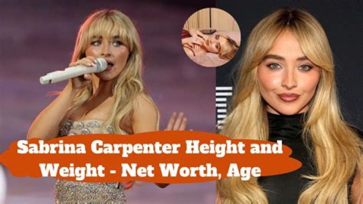 Sabrina Carpenter: Discover Her Weight and Height Along with Fascinating Insights