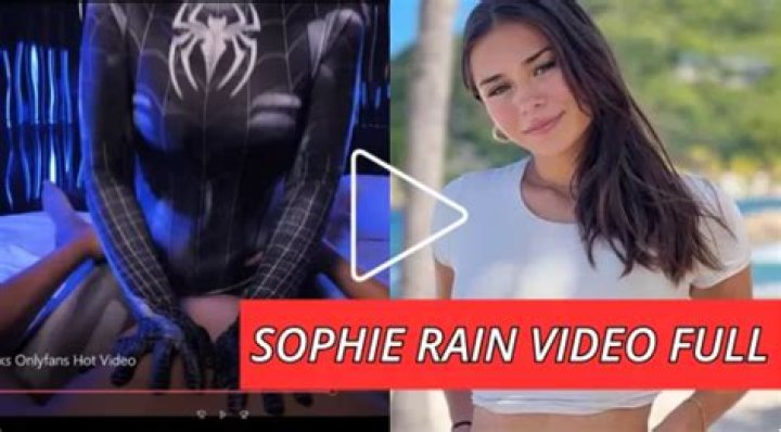 Sophie Rain Spider Man Video Leaked: What You Need to Know About the Controversy