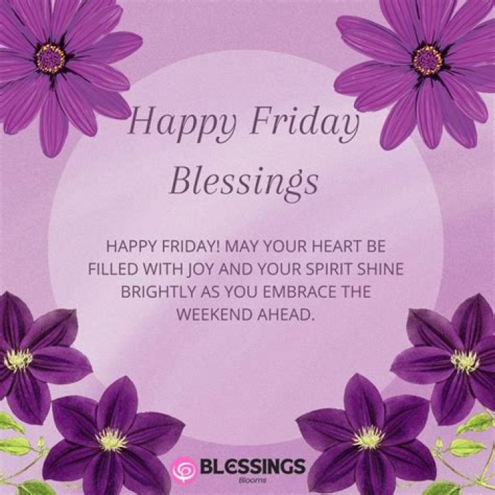 The Art Of "Happy Friday Weekend Blessings"