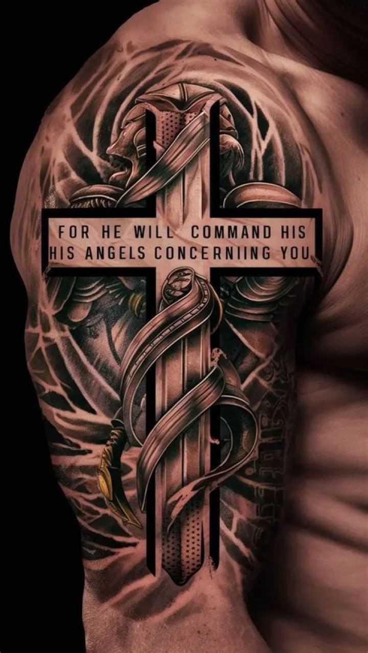 Uncover The Profound Meaning Behind Men's Biblical Tattoos