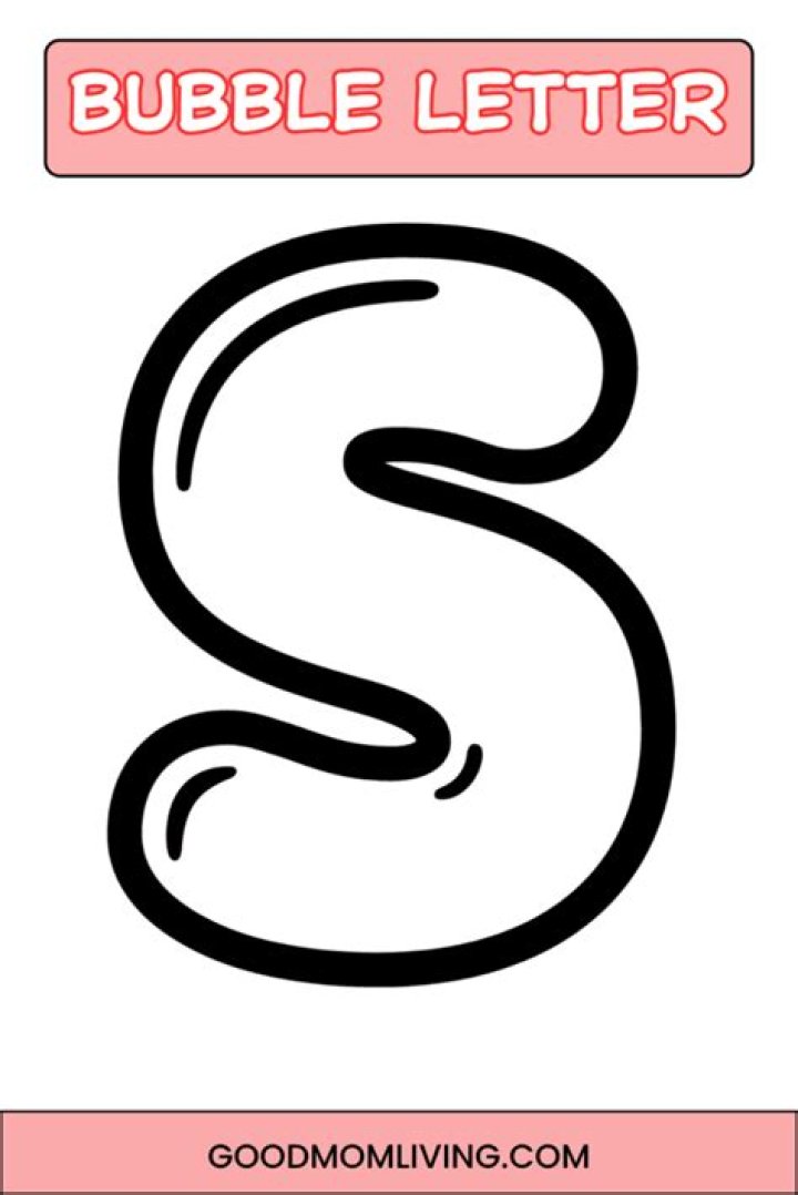 Unleashing Creativity: A Comprehensive Guide to Mastering the Letter S in Bubble Letters