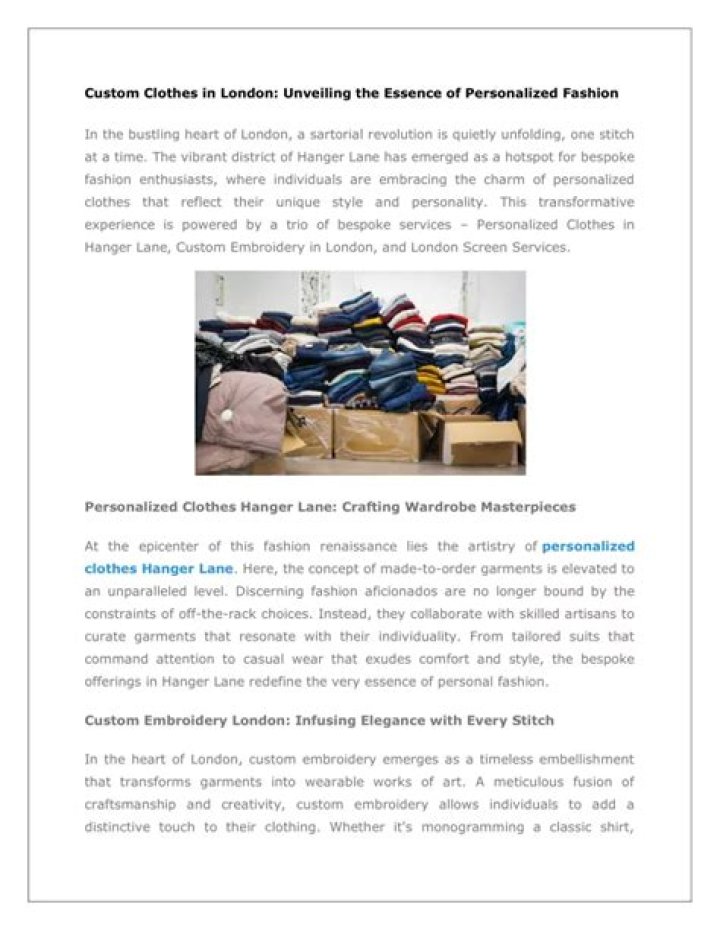 Unlocking The Future Of Personalized Fashion