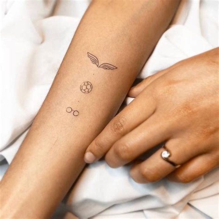 Unveil The Enchanting World Of Elegant Minimalist Harry Potter Tattoos