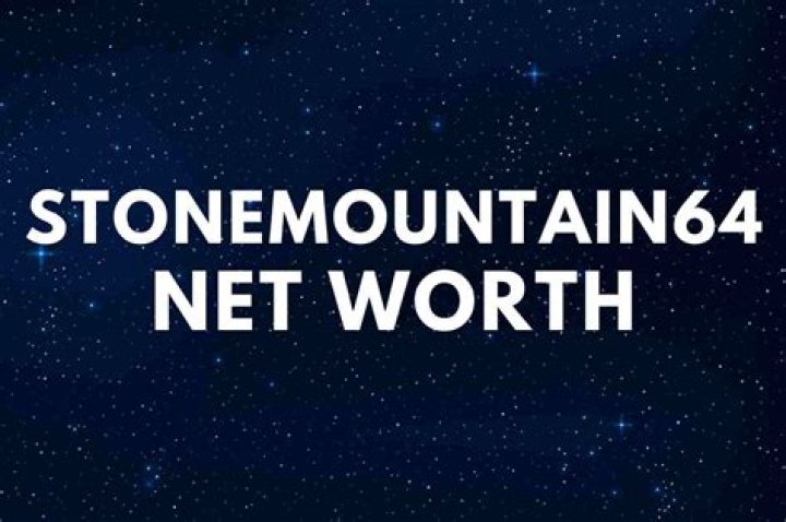 Unveiling StoneMountain64's Net Worth: Insights And Revelations