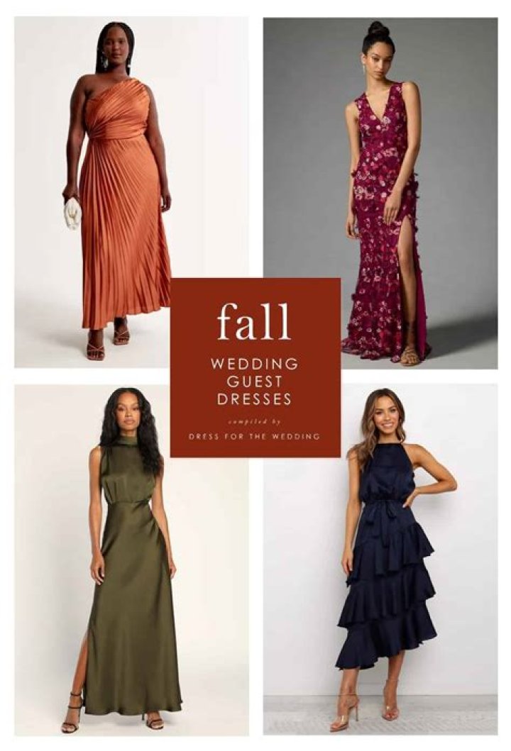 Unveiling The Allure Of Wedding Guest Dresses For Fall 2023