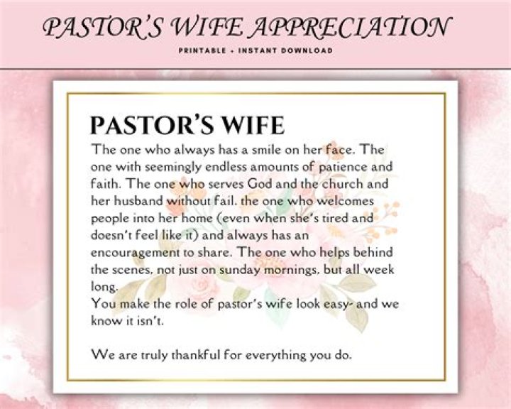 Unveiling The Power Of Appreciation For Pastors And Their Wives: Discoveries And Insights