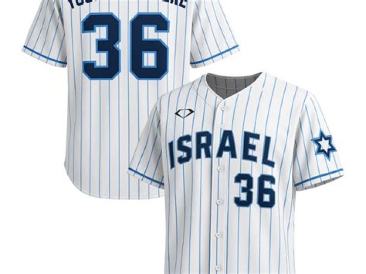Unveiling The Pride And Passion: Israel Baseball Jersey