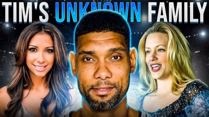 Unveiling The Private World Of Tim Duncan's Family